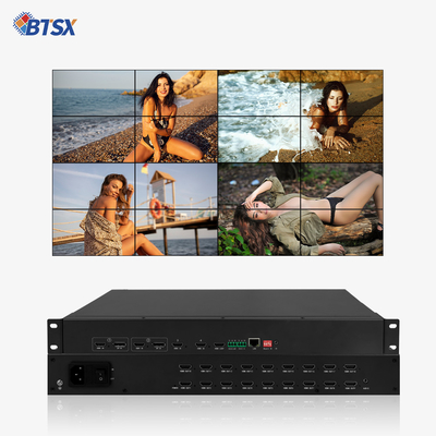 Processeur vidéo 4K en itinérance POP PIP avec entrée HDMI 2.0x4 et sortie audio