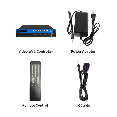 BIT-Ma-U1-MC0808 8x8 4K60 HDMI Matrix Switcher avec commande IR d'extraction audio