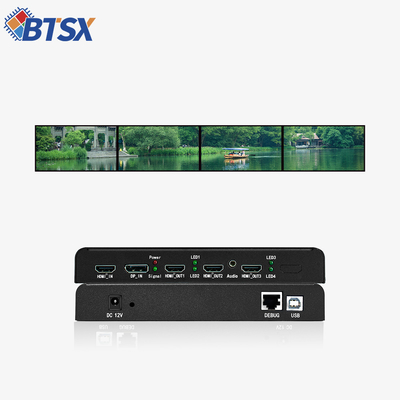 Boîte d'expansion multi-écran 4K de qualité industrielle BIT-MSE-4K60-103HD avec sorties 3xHDMI