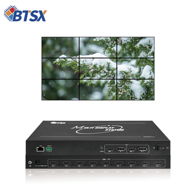 Bitvisus 4K60 PIP point à point HDMI Processeur multi-écran Contrôleur de mur vidéo
