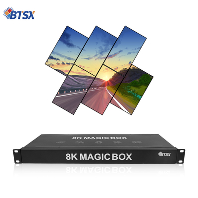 Bitvisus 8K60 PIP Effets de bord Point à point Splicing irrégulier Processeur vidéo LCD LED