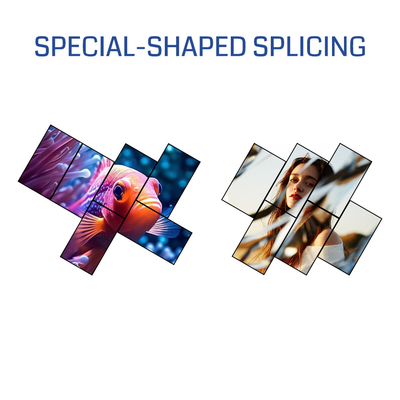 Bitvisus 8K60 PIP Effets de bord Point à point Splicing irrégulier Processeur vidéo LCD LED