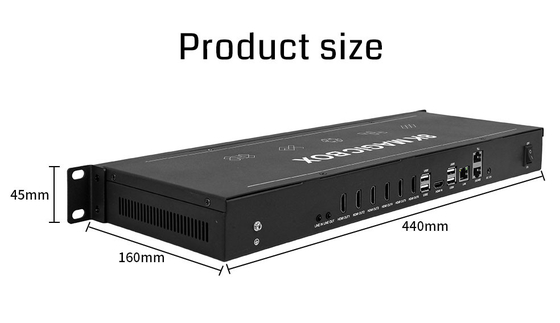 Processeur vidéo à écran LCD LED 8K60 PIP
