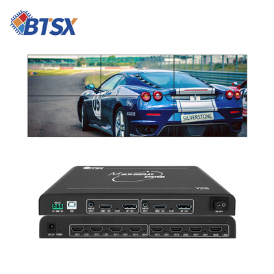 BIT-MSE-8K-208HD 1X1 1X2 1X3 1X6 2X1 2X2 2X4 Commutateur vidéo 2 en 8 contrôleur de mur vidéo