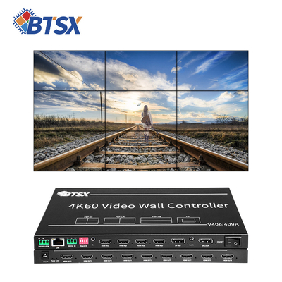2x3 6x2 contrôleur vidéo mural 4k 8k télévision rotation splicing 1x9 3x3 contrôleur vidéo HD