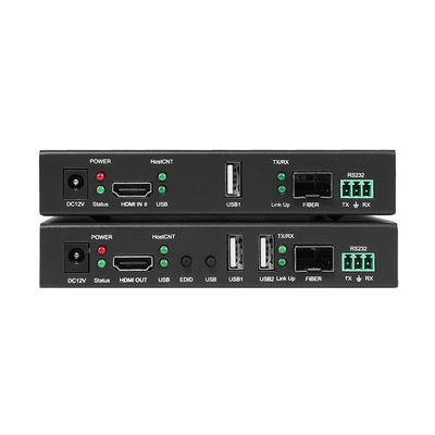 Extendor de fibre HDMI 4K avec KVM et RS232

Extenseur de fibre optique HDMI professionnel à latence zéro

4K@30Hz HDMI sur le prolongateur à fibre mono-mode