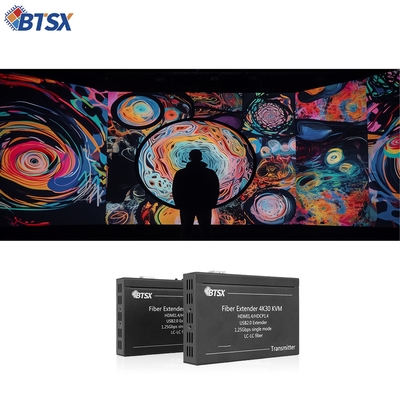 Mettez à niveau vos capteurs industriels avec le prolongateur de fibre 4K HDMI bidirectionnel RS232 HDMI1.4