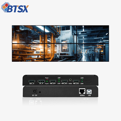 1x3 1x2 Contrôleur multi-affichage Écran d'épissage 4K Hdmi Écran LED Processeur vidéo