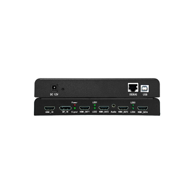 Interaction immersive par fusion de bord HDMI 4K60 HDBaseT Contrôleur de mur vidéo pour Bitvisus UHD WUXGA Projection Mapping