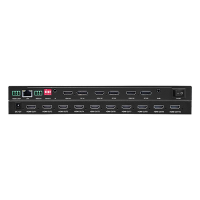 Bitvisus Point à point 2x4 2x5 1x10 Processeur de mélange d'extrémité HDMI 8K Contrôleur de mur vidéo