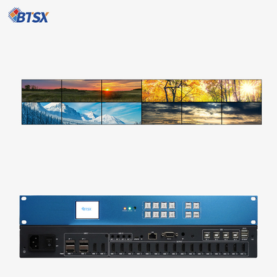 Améliorez efficacement votre écran avec le processeur de mur vidéo 4K60 Inclut des options de télécommande et de contrôle de logiciel PC
