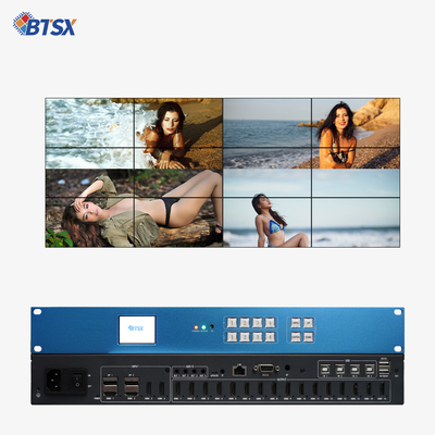 2x DP 1.2 Entrées Contrôleur de mur vidéo 16x HDMI 1.4 Sorties pour configurations d'affichage personnalisées