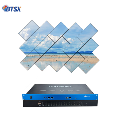 Bitvisus Creative Splicing 8K60 PIP Cropping Zoom point à point LCD LED Processeur de paroi vidéo