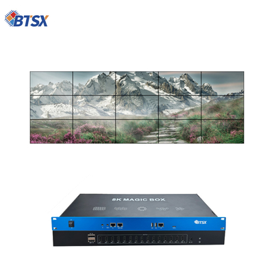 Bitvisus Creative Splicing 8K60 PIP Cropping Zoom point à point LCD LED Processeur de paroi vidéo