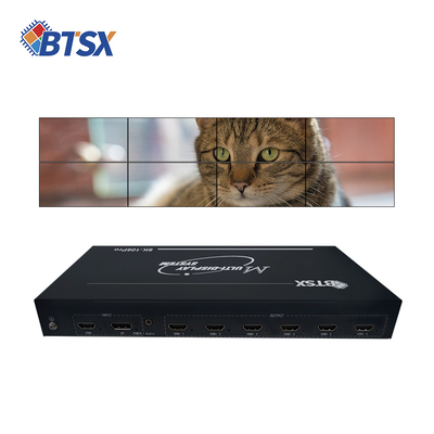 Processeur multi-écran 8K pour la projection 4K Expandant multi-écran 8K avec 1920x1080P120 Processeur vidéo multi-canaux 8K pour les centres de commandement