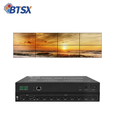 Contrôleur de mur vidéo Bitvisus - Prend en charge les configurations 3x3, 2x4, 5*1 et 7*1, sans latence, sans étirement BIT-VWC-109