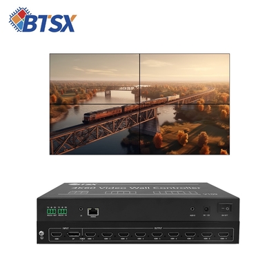 Contrôleur de mur vidéo Bitvisus - Prend en charge les configurations 3x3, 2x4, 5*1 et 7*1, sans latence, sans étirement BIT-VWC-109