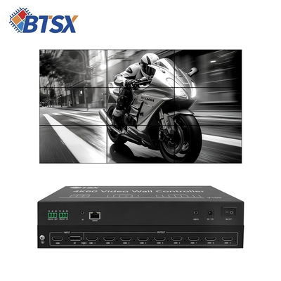 Contrôleur de mur vidéo Bitvisus - Prend en charge les configurations 3x3, 2x4, 5*1 et 7*1, sans latence, sans étirement BIT-VWC-109