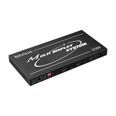 Processeur de mur vidéo professionnel Bitvisus 8K - 9 sorties, sortie vidéo haute définition synchronisée BIT-MSE-8K-309HD