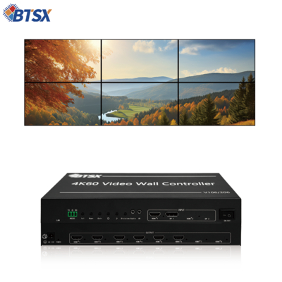 Processeur de mur vidéo résolution ultra haute définition pour un écran dynamique et de pointe