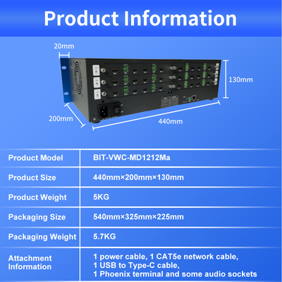 Obtenez des performances audio supérieures avec notre commutateur matriciel HDMI 5,7 KG et la sortie audio HDMI sans compromettre la qualité