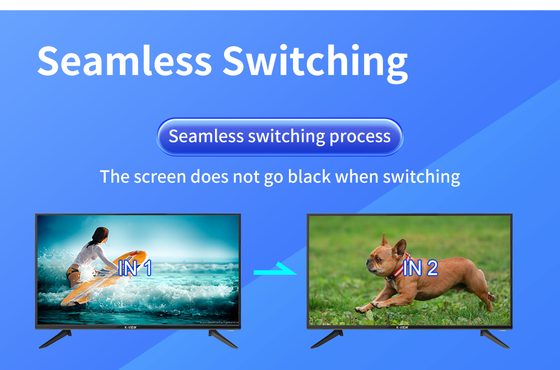 Une expérience de visionnage optimale avec l'interface de sortie vidéo de la salle de contrôle 12 x HDMI 2.0