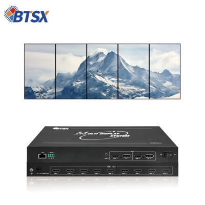 Bitvisus 4k prend en charge diverses configurations d'entrée/sortie, adaptées aux environnements complexes