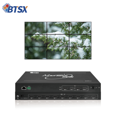 Bitvisus 4k prend en charge diverses configurations d'entrée/sortie, adaptées aux environnements complexes