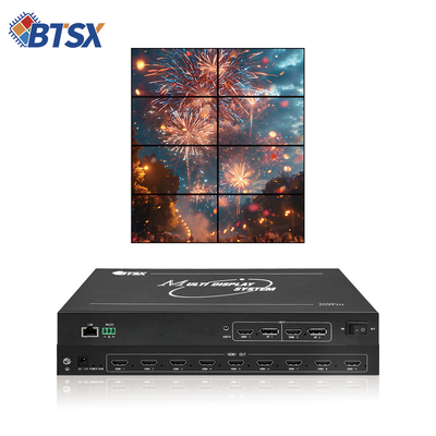 Affichage unique 4K60 Longueur 300mm*largeur sortie HDMI contrôleur mural vidéo 4K