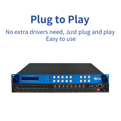 RS232 8 en 8 sortie Hdmi Matrix Switcher 3D Vidéo Matrix Switcher 4x4 2x2 8x8