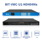 UHD Support Splicing 4k60 4x4 HDMI Matrix Switch avec technologie bleue transparente Matrice 4x1 1x4 1x3 2x2