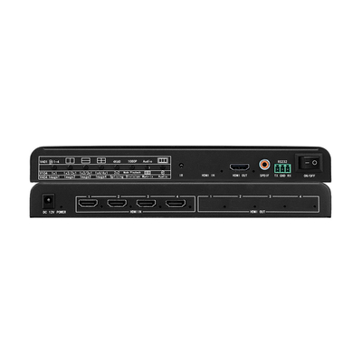 3840x2160@60Hz 4k HDMI Multi Viewer Switcher avec séparateur d'écran d'horloge vidéo