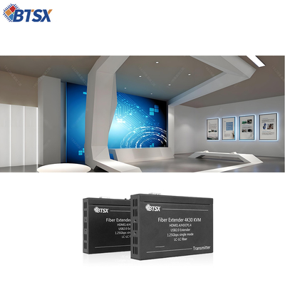 UHD 4K30 EDID HDMI Extender HDCP 1.4 20Km RS232 KVM HDMI par le biais de la fibre extender