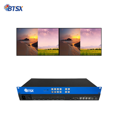 Processeur professionnel 4K60 KVM multi-visualiseur avec prise en charge HDMI 2.0 - BIT-MV-U1-MD403