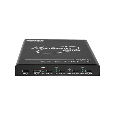 Contrôleur de paroi vidéo 4X4 1X4 HDMI Matrix Switcher avec support de fonctionnement parallèle
