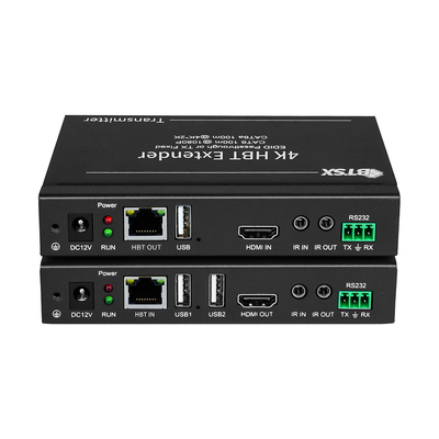 Port réseau HDMI Extendor de fibre 40m - 120m 4K60 RJ45 Émetteur et récepteur