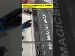 Bitvisus 8K60 PIP Effets de bord Point à point Splicing irrégulier Processeur vidéo LCD LED